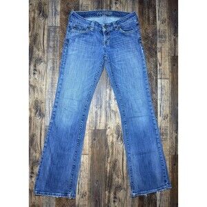 American Eagle Jeans Women's Sz 4 VTG 98%Cotton Boyfriend 77‎ Medium Wash Y2K